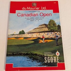 du Maurier Ltd Presents The Canadian Open 1991 Golf Magazine